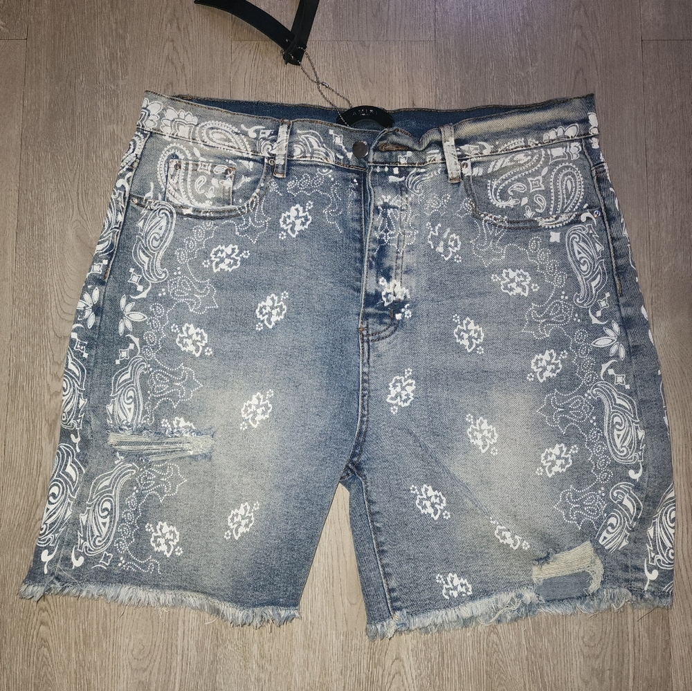Amiri Paisley Shorts